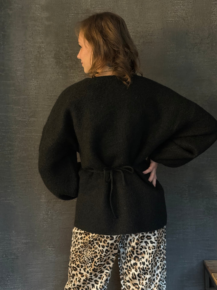 Pull cache cœur Sylvia