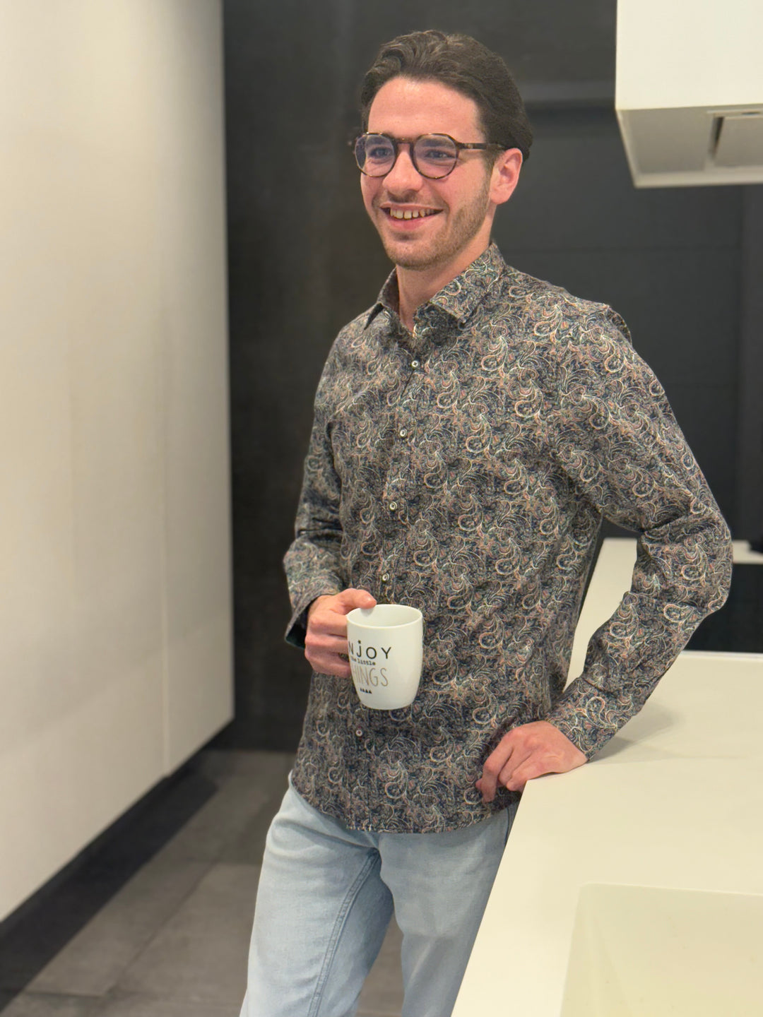 👔 Chemise Bernard – Élégance et Caractère Affirmé