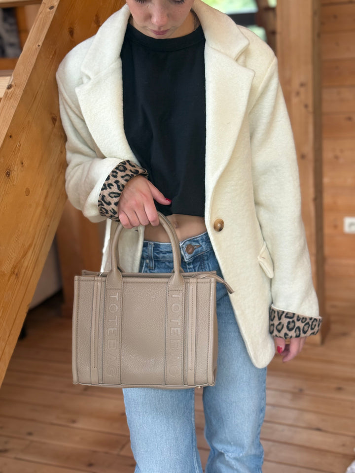 Sac Astrid beige S