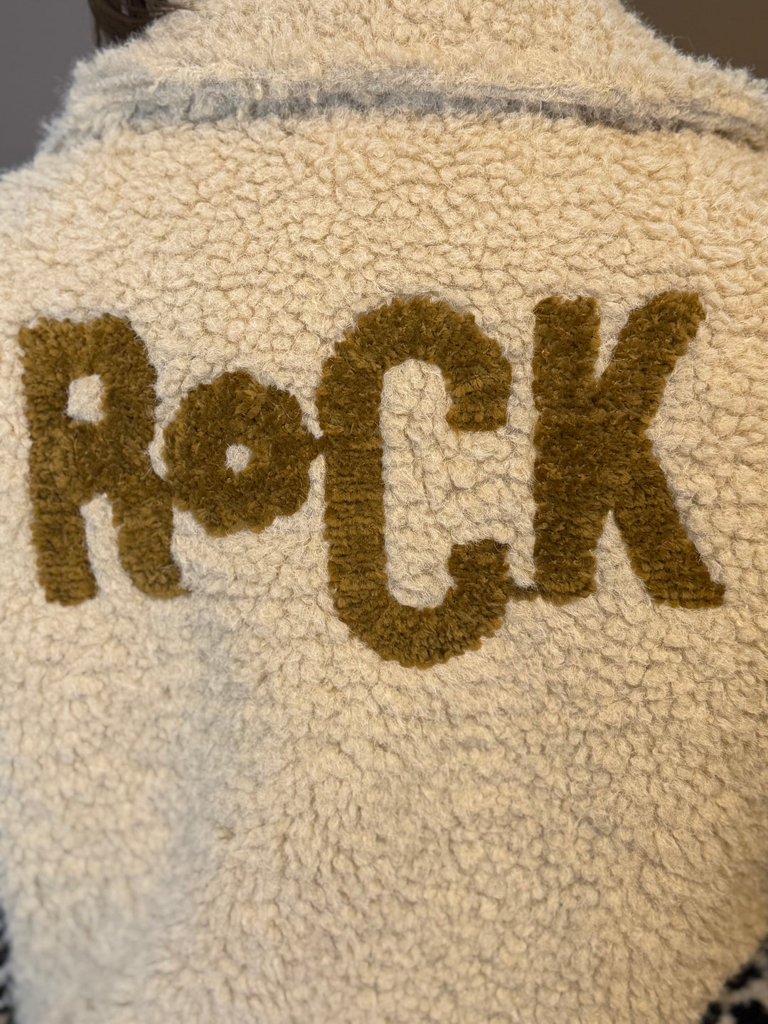 🧥✨ Gilet sans manches bouclette “ROCK” femme (beige • camel • chocolat)