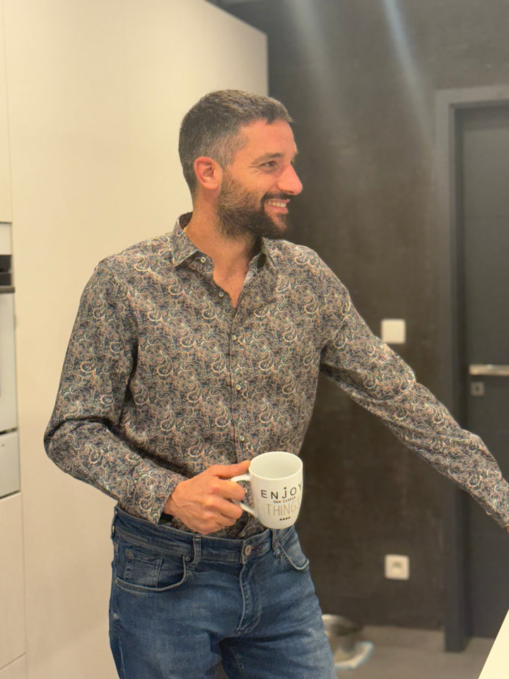 👔 Chemise Bernard – Élégance et Caractère Affirmé