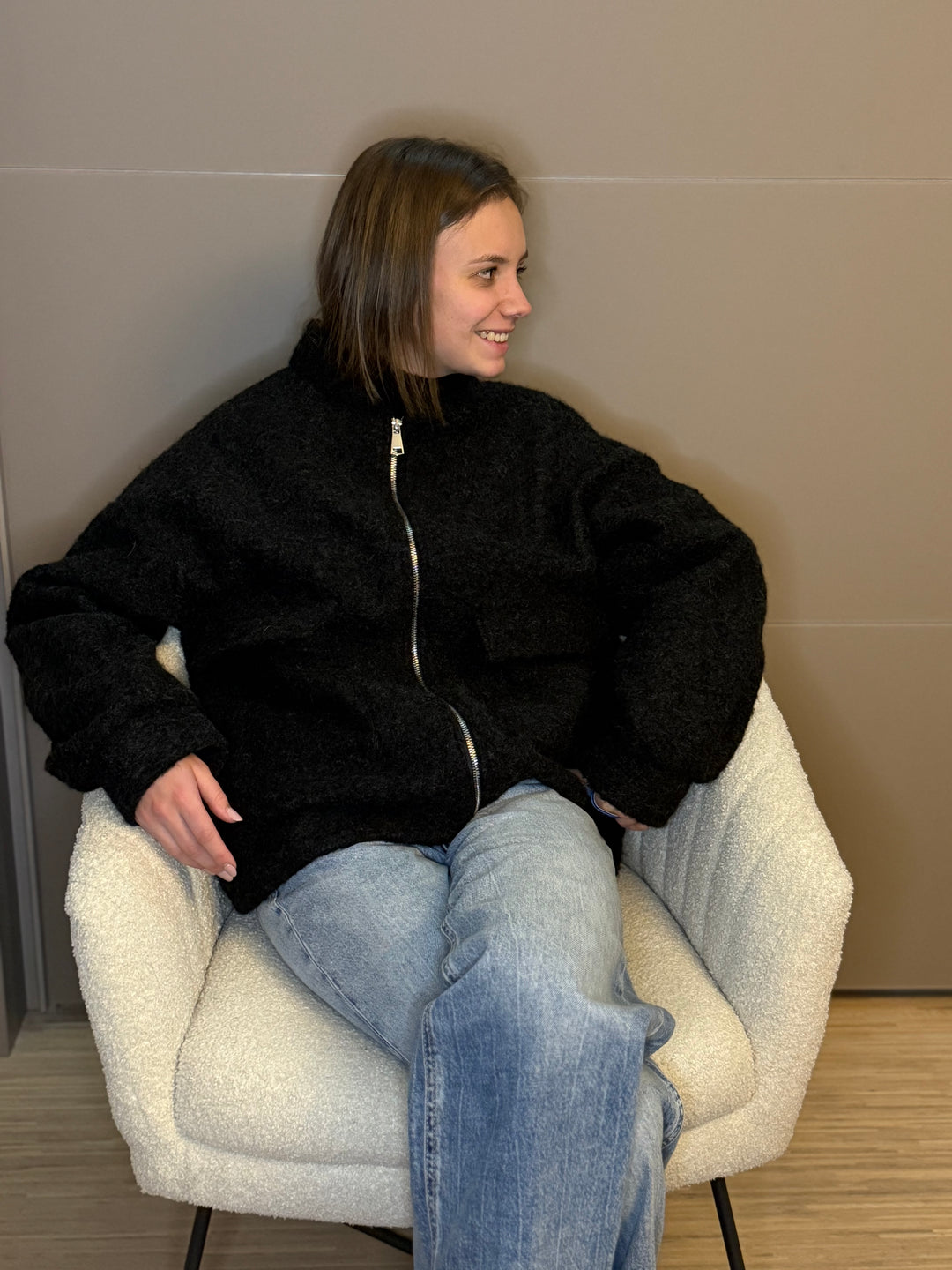 🍁 Veste Célestine – Confort cocooning & élégance décontractée