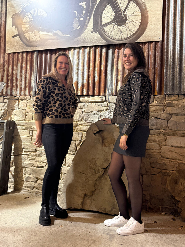 🐆 Pull Xéna – L’allure féline du casual chic