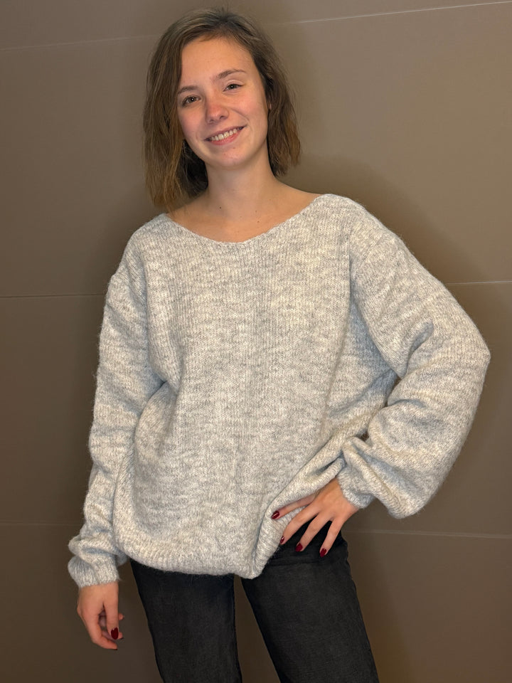 🧶 Pull “Nœuds Pailletés” Gabriela