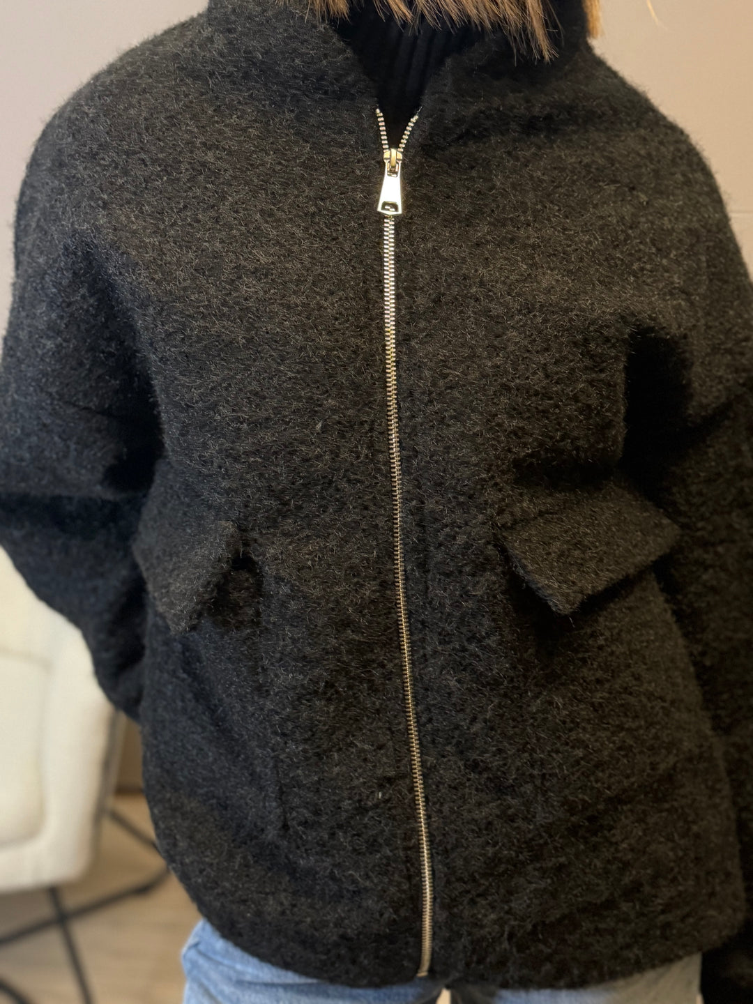 🍁 Veste Célestine – Confort cocooning & élégance décontractée