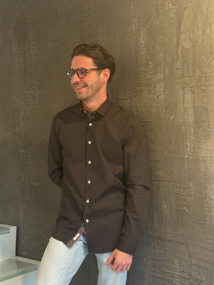 👔 Chemise André – Modernité & Élégance Noire