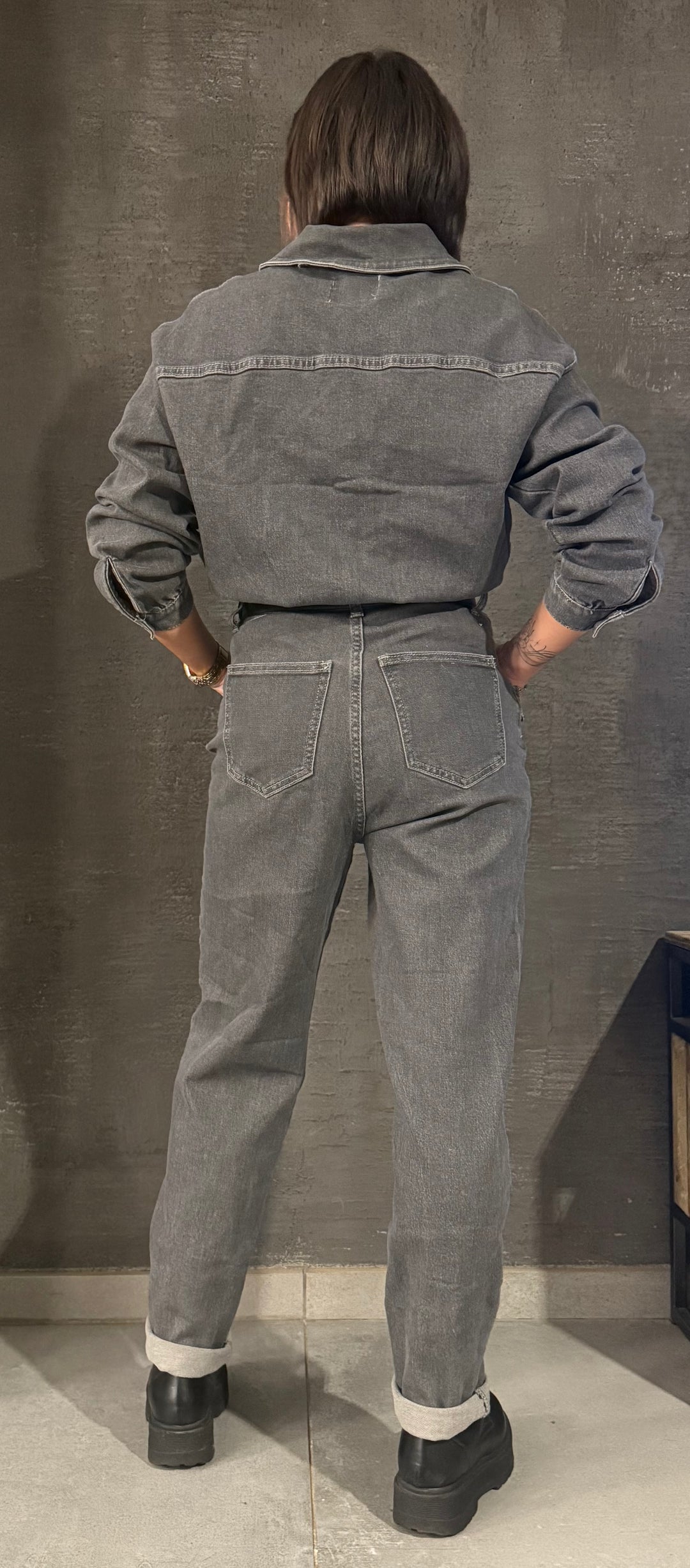 Combinaison en jean “Nath” – Moderne, audacieuse et ultra tendance 💥