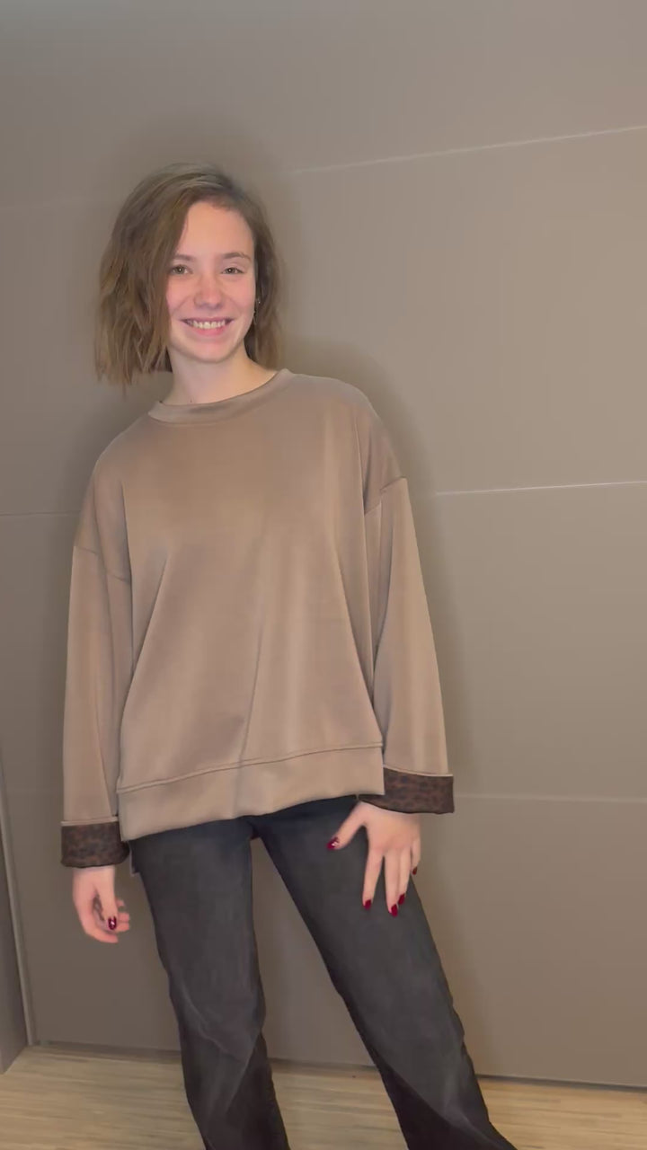 🤎 TOP MANCHES LÉOPARD HOPE– SIMPLICITÉ & DÉTAILS TENDANCE