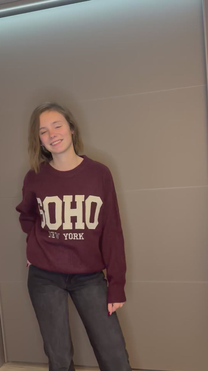 🖤 PULL SOHO – STYLE URBAIN & DÉCONTRACTÉ